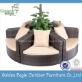 Wicker Living Room Furniture Sofa Set Small Table